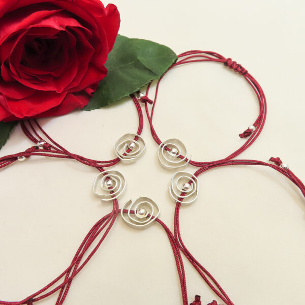 Pulsera Rosa Sant Jordi - Imagen 2